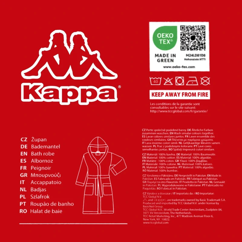 Kappa accappatoio