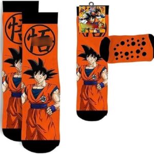 Coriex Calzini antiscivolo e normali Disegnate Goku, Vegeta, varie taglie